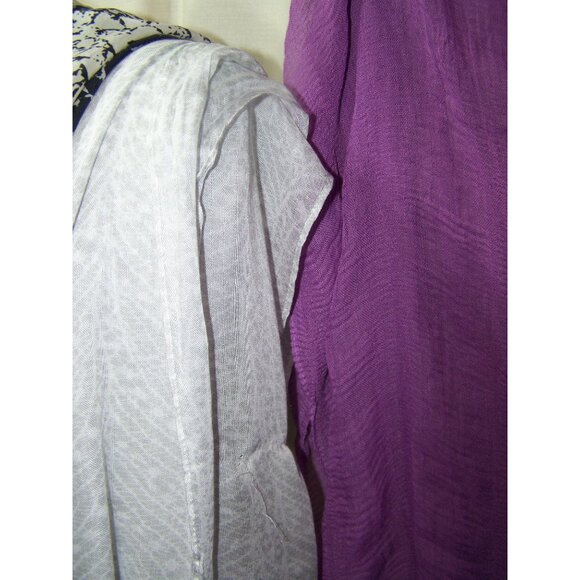 Scarves Lot of Seven Neck Scarf Warmers Head Wrap - Picture 4 of 7